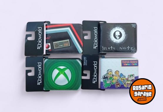 Otros - Billeteras importadas- Videojuegos-Series-Anime y mas - En Venta