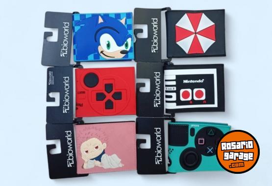 Otros - Billeteras importadas- Videojuegos-Series-Anime y mas - En Venta