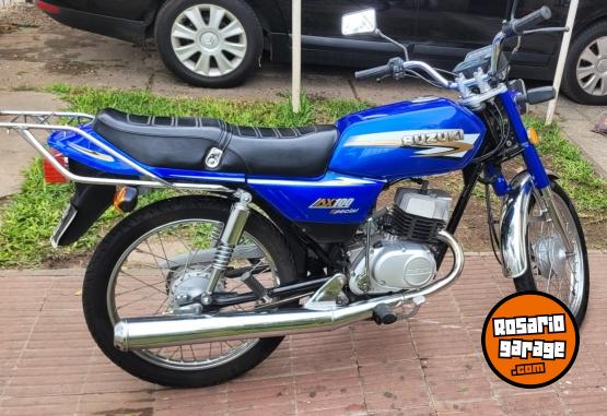 Motos - Suzuki AX 100 2013 Nafta 13400Km - En Venta