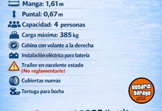 Embarcaciones - Pescadora 430 - En Venta