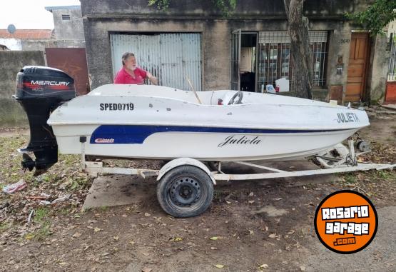 Embarcaciones - Lancha 4,30metros motor Mercury 40 - En Venta
