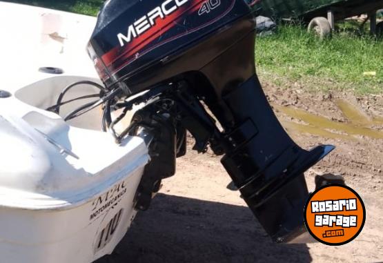 Embarcaciones - Lancha 4,30metros motor Mercury 40 - En Venta
