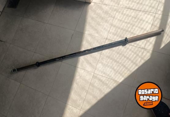 Deportes - Barra Recta Maciza con Topes - En Venta