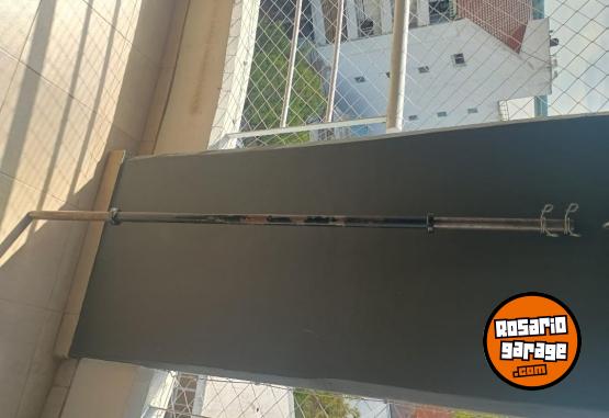 Deportes - Barra Recta Maciza con Topes - En Venta