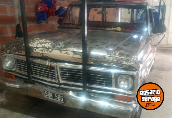Camionetas - Ford F100 Punta Diamante 1983 GNC 111111Km - En Venta