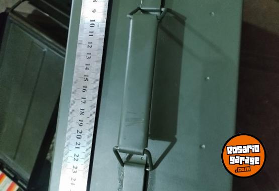 Herramientas - Caja Met�lica De Municiones Rezago Ejercito - En Venta