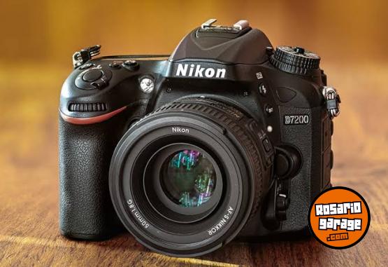 Electr�nica - Nikon D7200  + lente 50mm 1.8 - En Venta