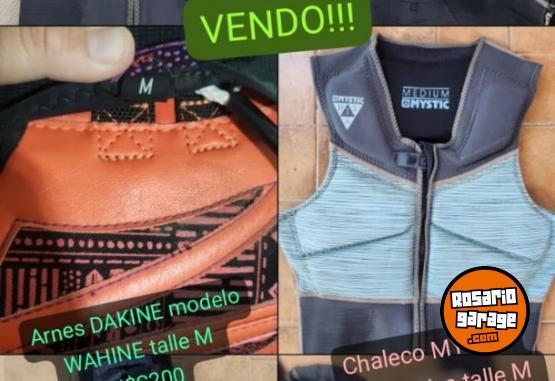 Deportes N&aacute;uticos - ARNES PARA KITE/WINDSURF Y CHALECO DE IMPACTO - En Venta