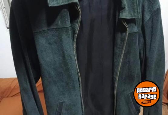 Indumentaria - CAMPERA GAMUZA / JEANS - En Venta