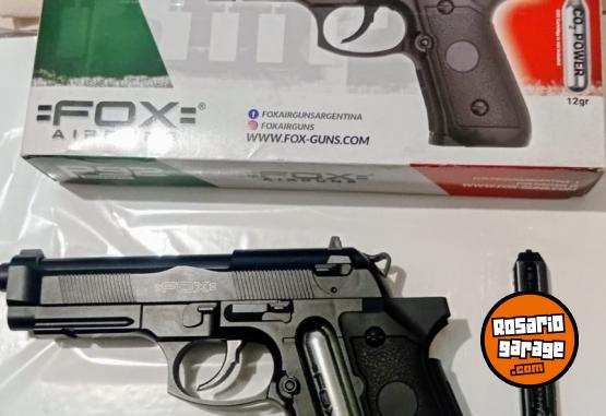 Deportes - Pistola co2 Fox C92 cal 4.5 seminueva - En Venta