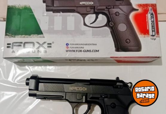 Deportes - Pistola co2 Fox C92 cal 4.5 seminueva - En Venta