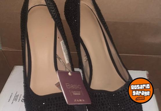 Indumentaria - Zapatos ZARA NOCHE N39 NUEVOS Z SUR - En Venta