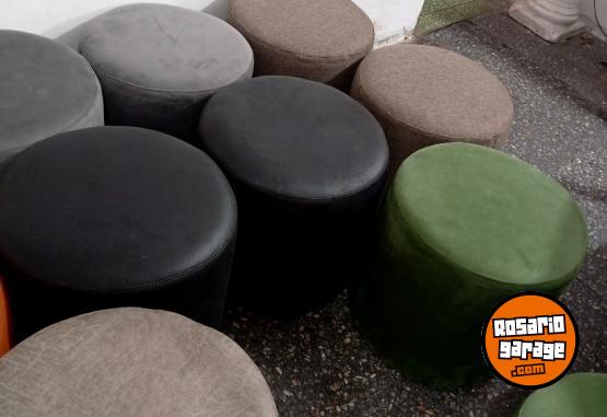 Hogar - Puff cilindro espectaculares - En Venta