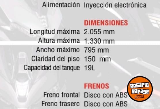 Motos - Zontes X350 2025 Nafta 9000Km - En Venta