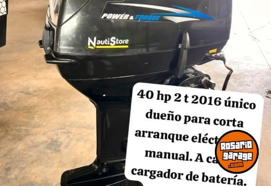 Otros (N�utica) - Suzuki 40 hp 2016 a ca�a arranque el�ctrico nautistore - En Venta