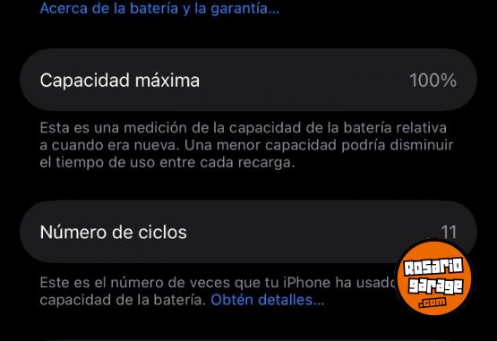 Telefon�a - Vendo iPhone 17 de 256gb 100% de bateria, como nuevo - En Venta