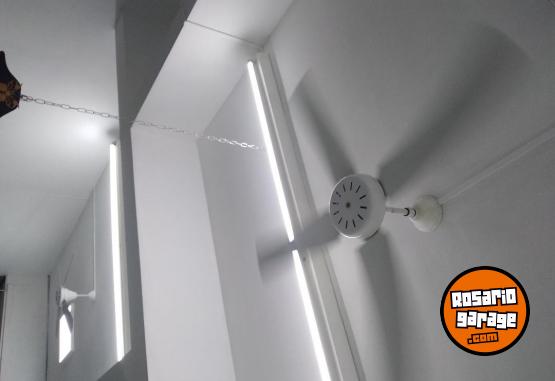 Hogar - Ventilador de techo con 4 aletas metal - En Venta