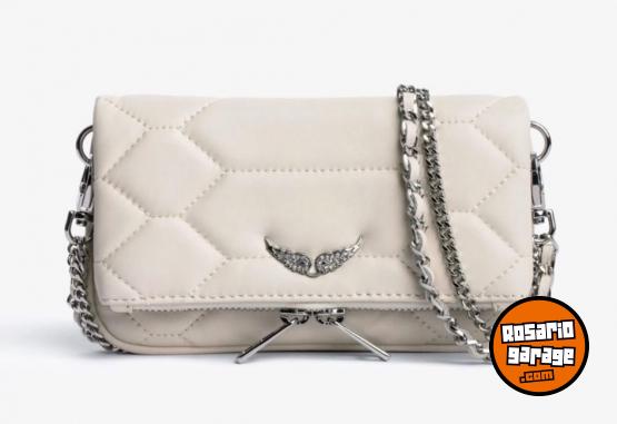 Indumentaria - Cartera Zadig & Voltaire Blanca - En Venta