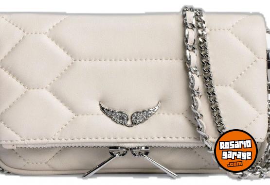 Indumentaria - Cartera Zadig & Voltaire Blanca - En Venta