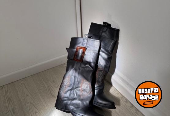 Indumentaria - Botas texanas ca�a alta - En Venta