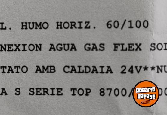 Hogar - Vendo Caldera Caldaia NUEVA - En Venta