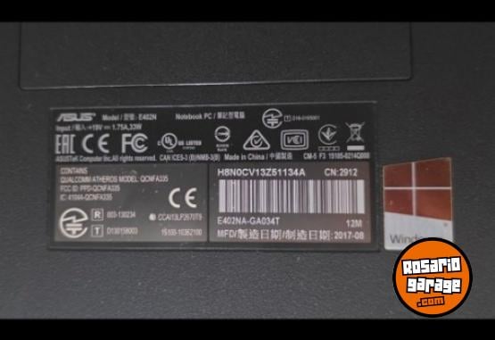 Inform�tica - NOTEBOOK ASUS - En Venta