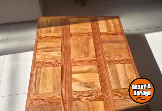 Hogar - Mesa ratona pinotea y parquet - En Venta