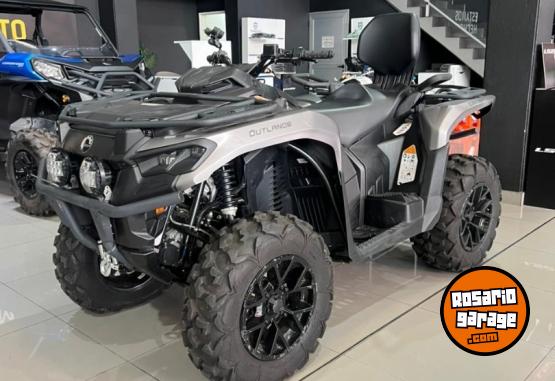 Cuatris y UTVs - Can Am Outlander 700 MAX XT 2024  1200Km - En Venta