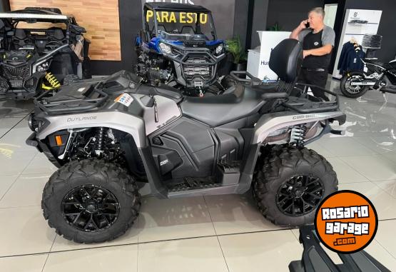 Cuatris y UTVs - Can Am Outlander 700 MAX XT 2024  1200Km - En Venta
