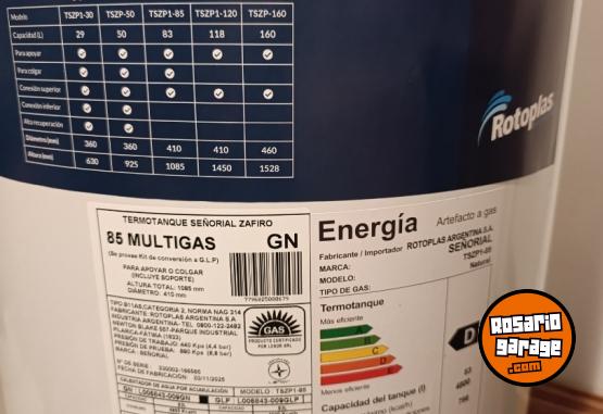 Hogar - Termotanque Se�orial 85 L NUEVO - En Venta