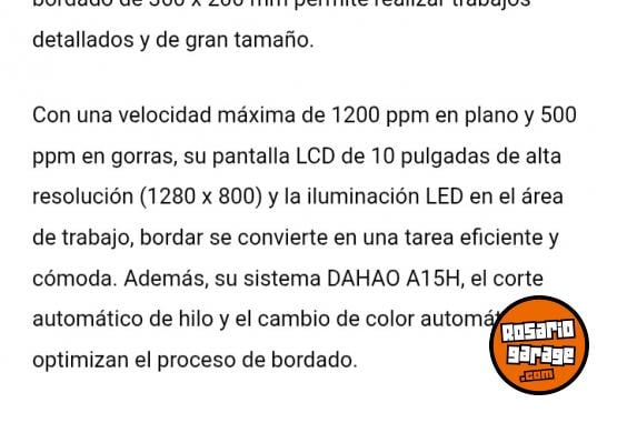 Otros - Bordadora - En Venta