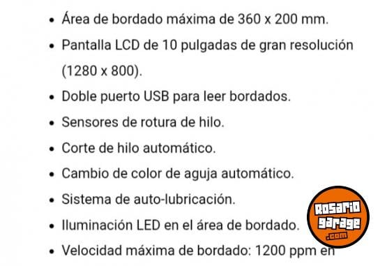 Otros - Bordadora - En Venta