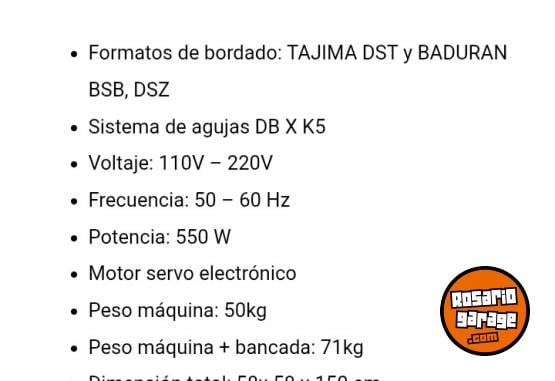 Otros - Bordadora - En Venta