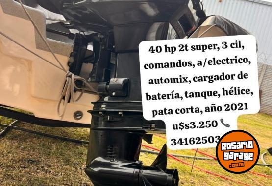 Otros (N�utica) - Mercury 40 hp eo super 2021 2t a/electrico pata corta nautistore - En Venta