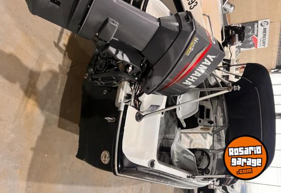 Embarcaciones - Lancha open alcon 456 Yamaha 60 hp 2t, toldilla, trailer, barra Sky escalera 2008 - En Venta