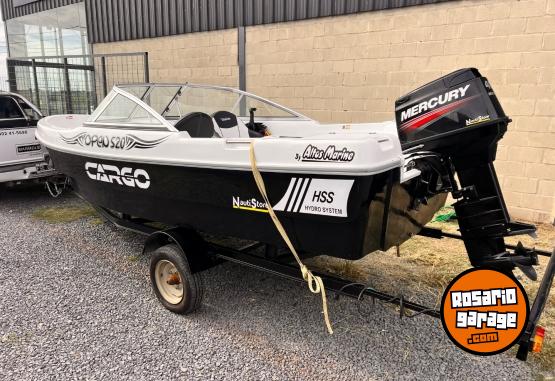 Embarcaciones - Cargo 520 open Mercury 40 hp 2t a/electrico. Comandos  equipo nuevo entrega inmediata nautistorearroto - En Venta