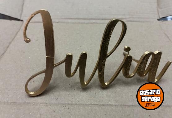 Hogar - Topper con tu nombre Personalizados - En Venta