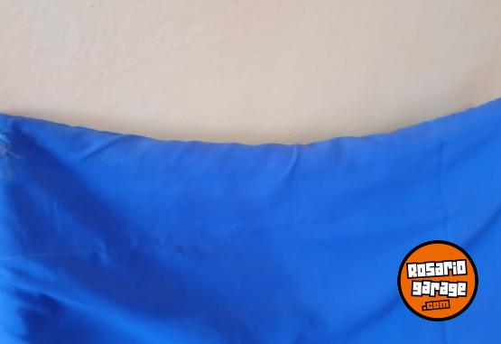 Hogar - Reposeras plegables de tela color azul - En Venta
