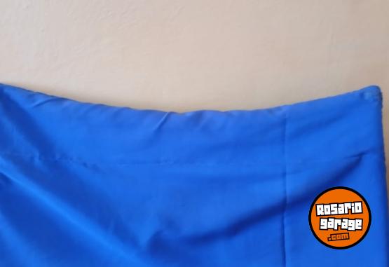 Hogar - Reposeras plegables de tela color azul - En Venta