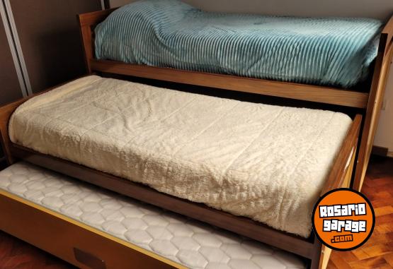 Hogar - CAMA NIDO CON MARINERA MADERA MACIZA SIN COLCHONES - En Venta