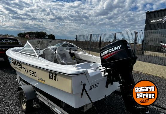 Embarcaciones - Pampa 520 open Mercury 50 hp 2t full equipo nuevo nautistorearroyoseco - En Venta