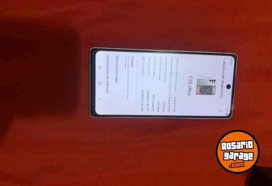 Telefon�a - Celular copia de Samsung , muy bueno sistema android modelo C25 ultra - En Venta