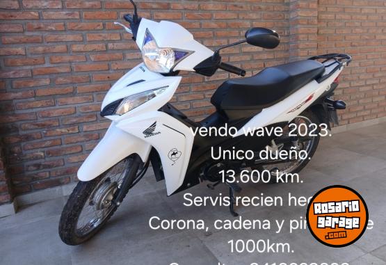 Motos - Honda wave 2023 Nafta 13600Km - En Venta