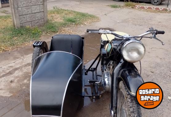 Cl�sicos - Moto Nsu supermax con sidecar!! - En Venta