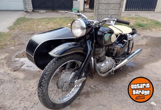 Cl�sicos - Moto Nsu supermax con sidecar!! - En Venta
