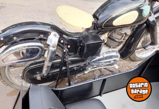 Cl�sicos - Moto Nsu supermax con sidecar!! - En Venta