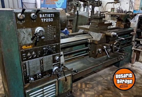 Herramientas - Torno paralelo Batisti TP250 perfecto estado. - En Venta