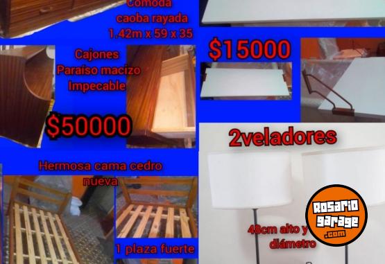 Hogar - Vendo cama colchones estantes valijas sillita para comer c�moda zapatillas para ni�os y varios art�culos impecables - En Venta