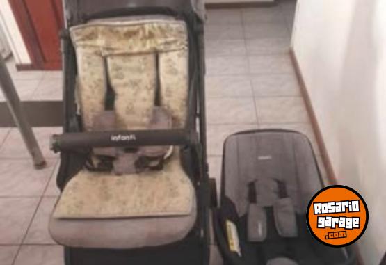 Art�culos para beb� - Coche con huevito Infanti Terrain Ts usado. - En Venta
