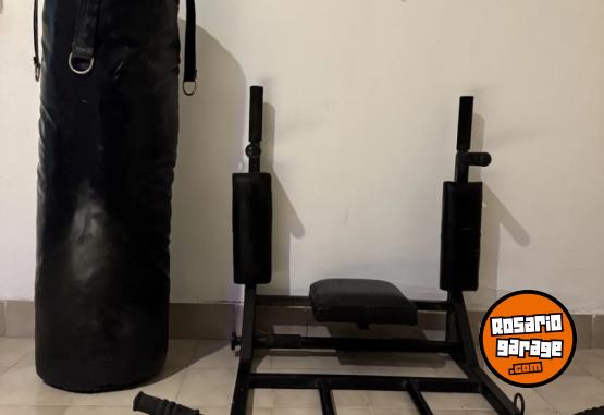 Deportes - Kit Barra Dominadas Desmontable Pared Multifuncional + bolsa de boxeo - En Venta